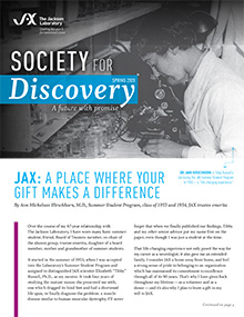 Society for Discovery Newsletter